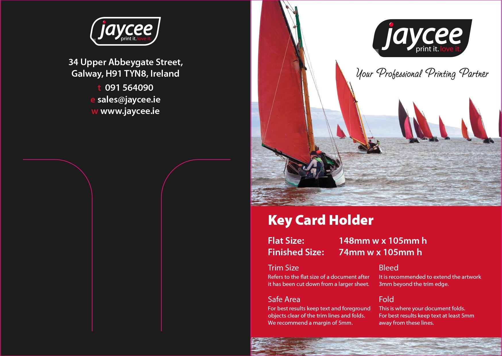 Key Card / Gift Card Holder - Jaycee