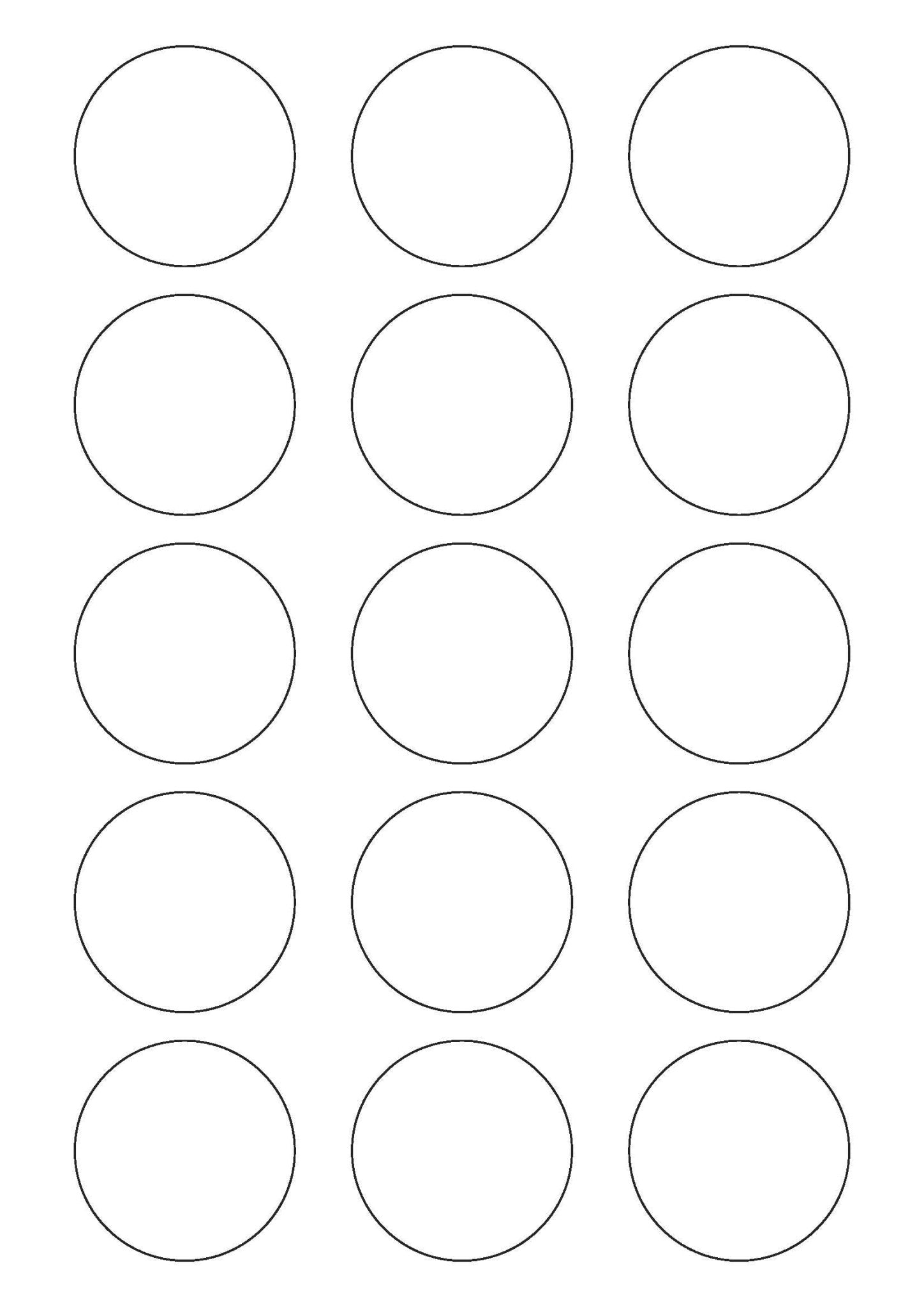 Paper Stickers - Circles - Jaycee