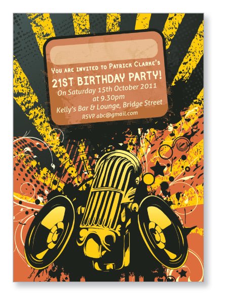20s to 30s Party Invite 5223 - Jaycee