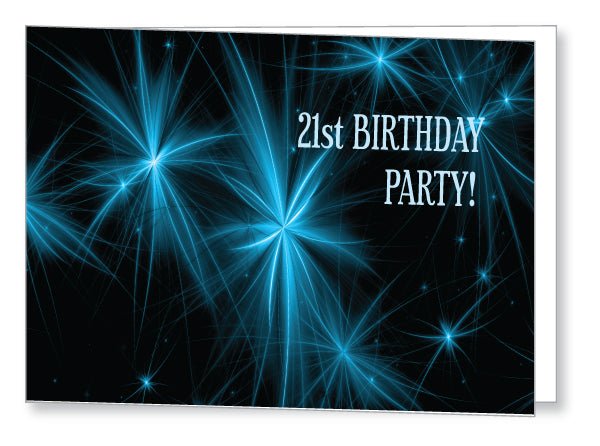 20s to 30s Party Invite 5247 Folded - Jaycee