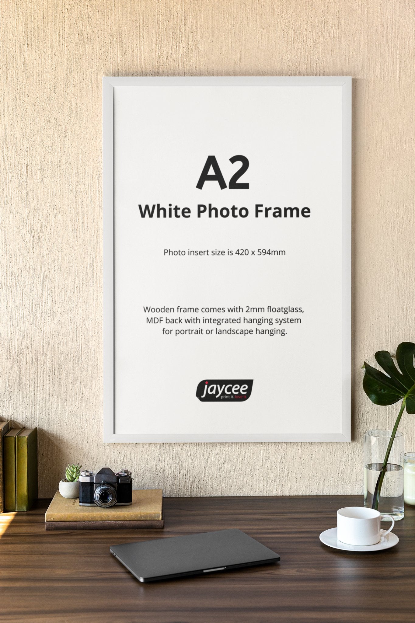A2 White Photo Frame - Jaycee