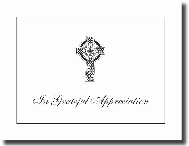 Acknowledgment Card Single 1410 - Jaycee
