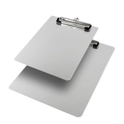 Aluminium Silver Clipboard - Jaycee