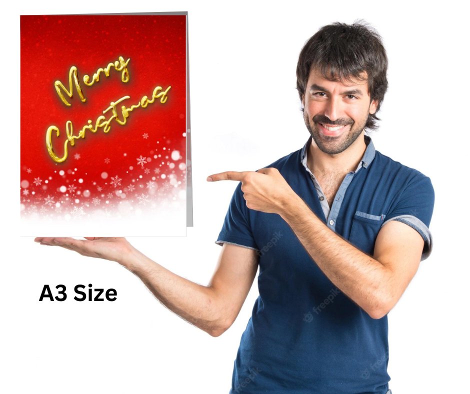 Christmas XL Novelty Card - Jaycee