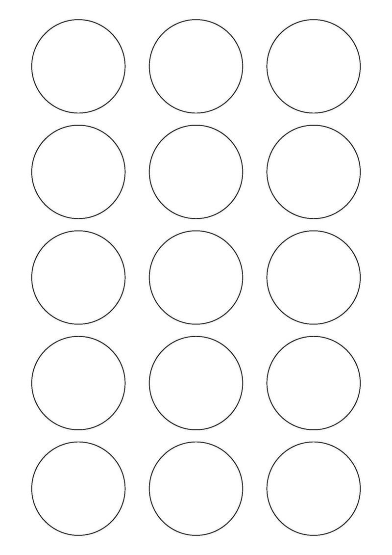 Paper Stickers - Circles - Jaycee