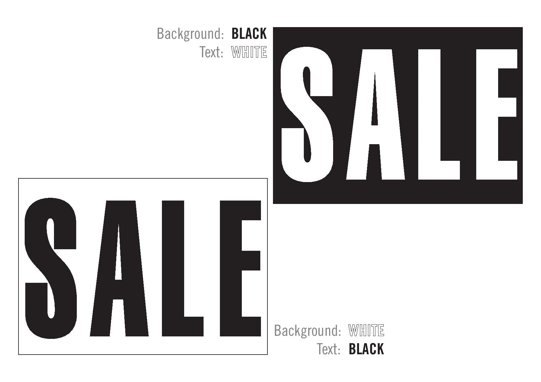 Sale Posters - Jaycee