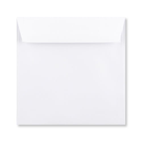Square 155mm Classic White Envelope - Jaycee