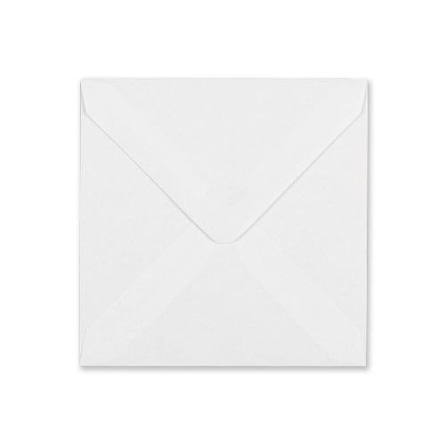 Square 155mm Recycled White Envelope - Jaycee