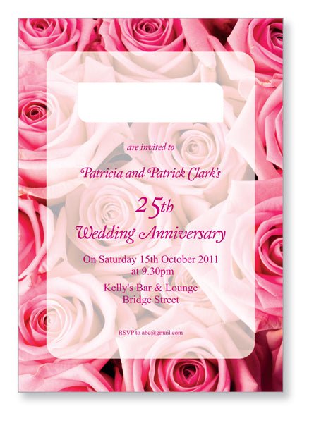 Wedding Anniversary Invite 5404 - Jaycee