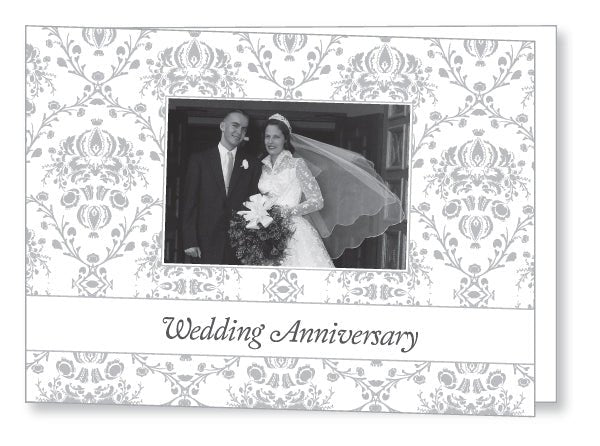 Wedding Anniversary Invite 5443 Folded - Jaycee